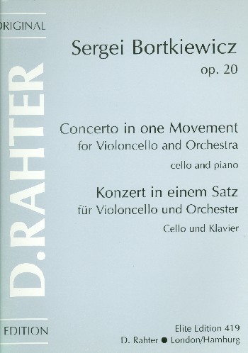 Konzert c-Moll in einem Satz op.20