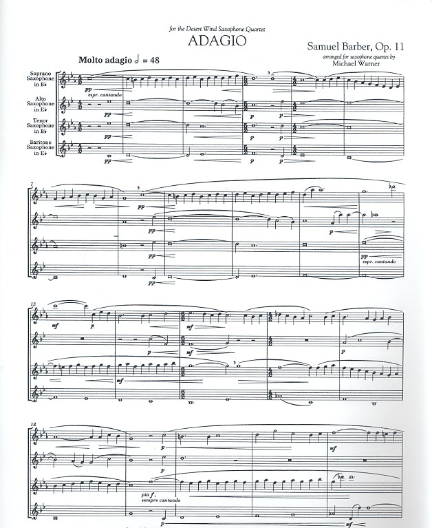 Adagio from String Quartet op.11