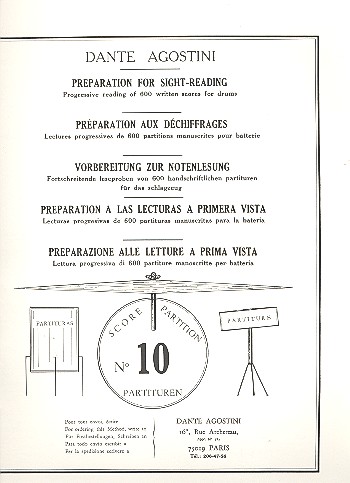 Preparation for Sight-Reading 10