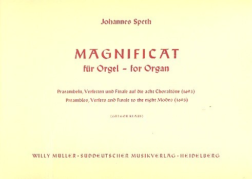 Magnificat für Orgel
