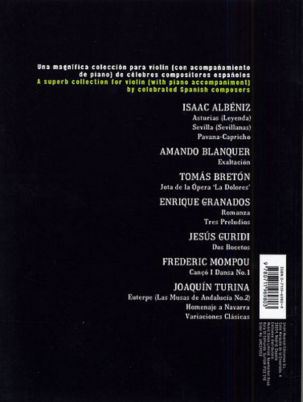 Coleccion de musica espanola para