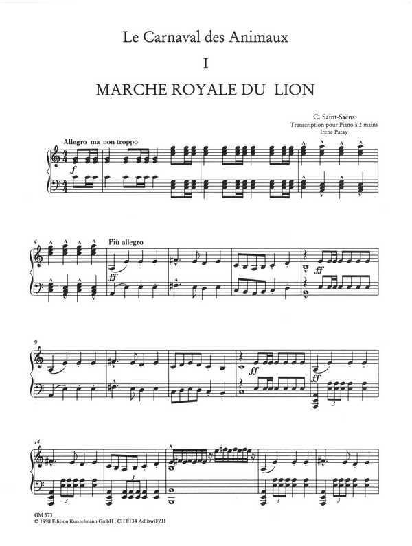 Le Carnaval des Animaux