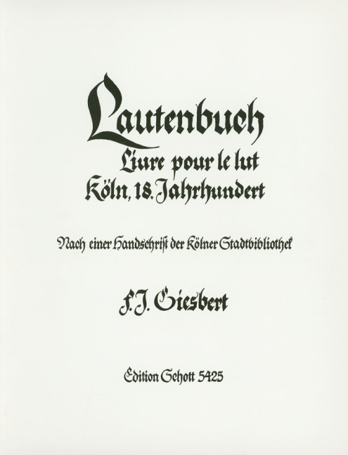 Lautenbuch