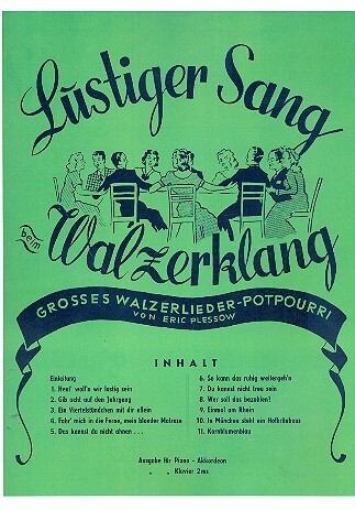 Lustiger Sang beim Walzerklang