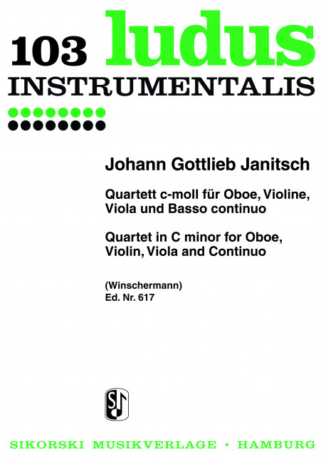 Quartett c-Moll für Oboe,