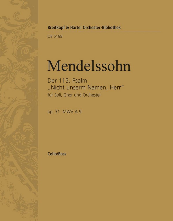 Der 115. Psalm op.31