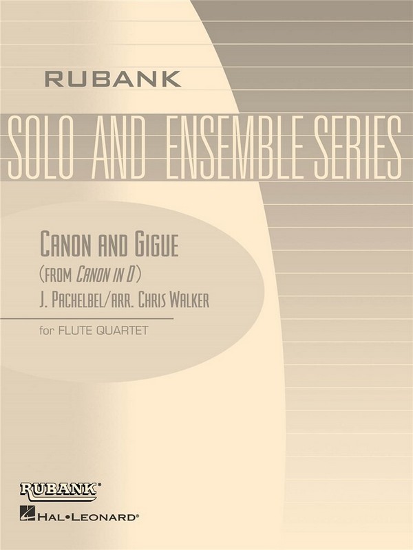 Canon and Gigue for 4 flutes