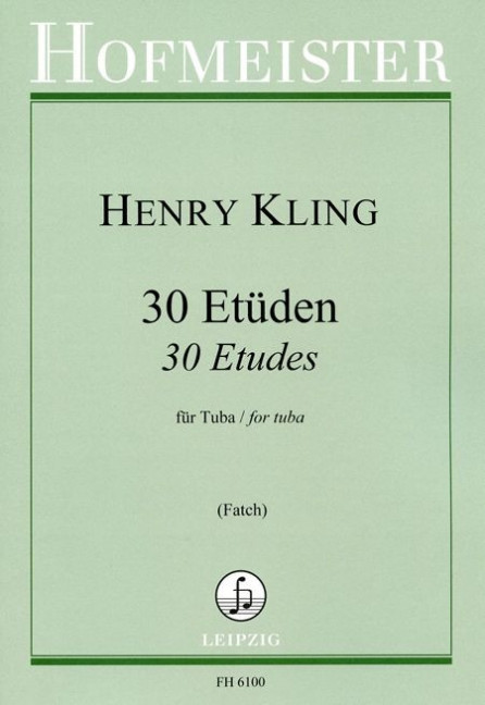 30 Etüden für Tuba