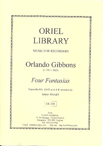 4 Fantasias for 3 recorders