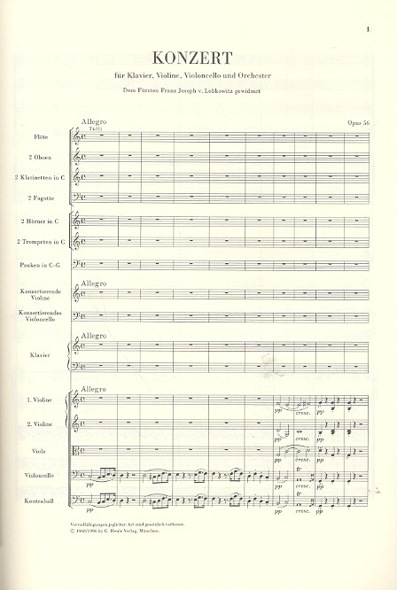 Konzert C-Dur op.56
