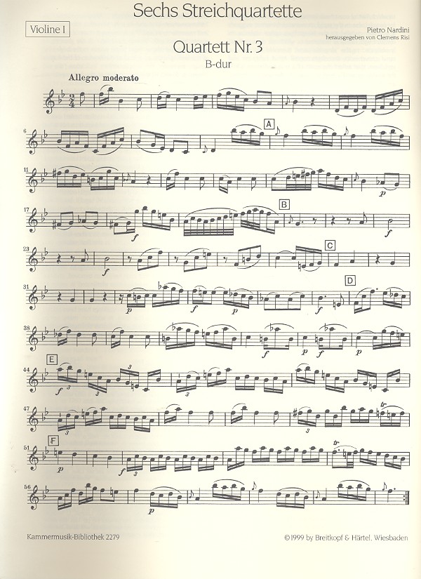 6 Streichquartette Band 2 (Nr.3-4)