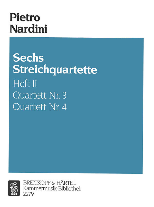 6 Streichquartette Band 2 (Nr.3-4)