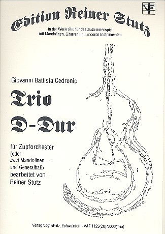 Trio D-Dur für 2 Mandolinen