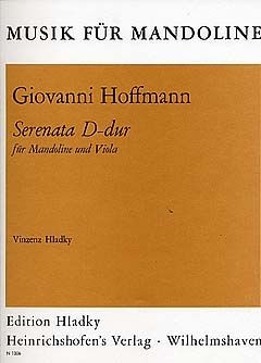 Serenata D-Dur für Mandoline