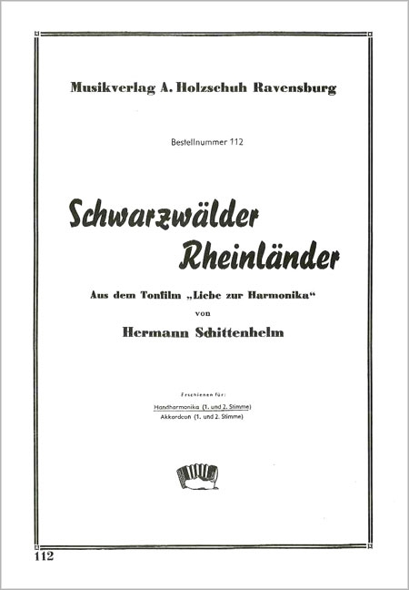 SCHWARZWAELDER RHEINLAENDER FUER