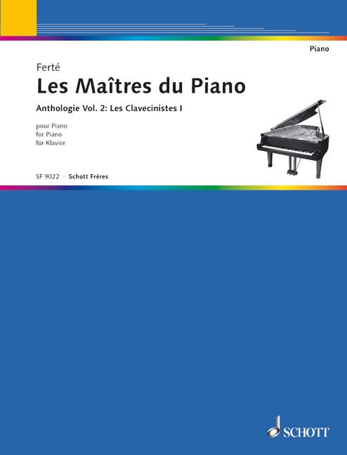 ANTHOLOGIE DES MAITRES DU PIANO