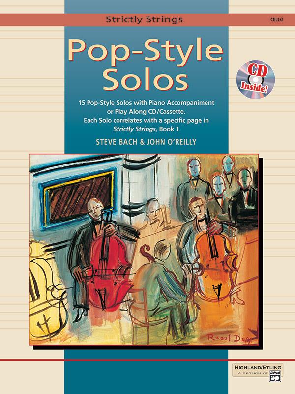 Pop-Style Solos (+CD) for cello