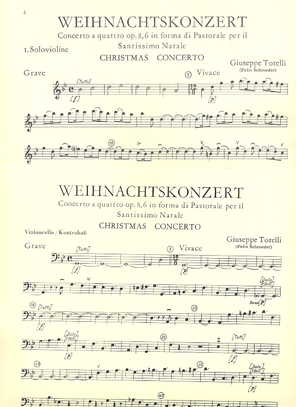 Weihnachtskonzert op.8,6