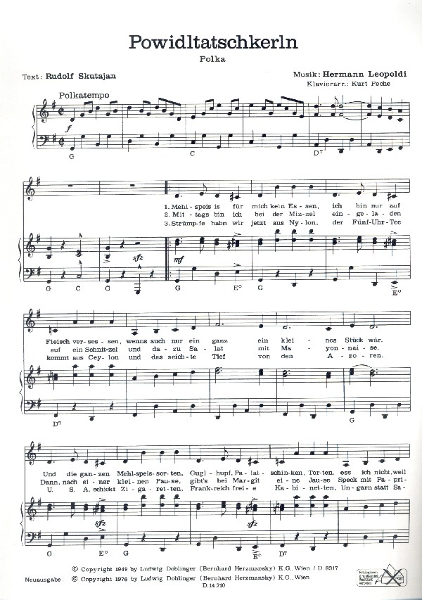 Powidltatschkerln: Einzelausgabe