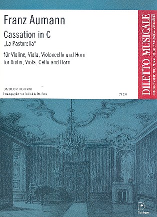 Cassation C-Dur fuer violine, viola,