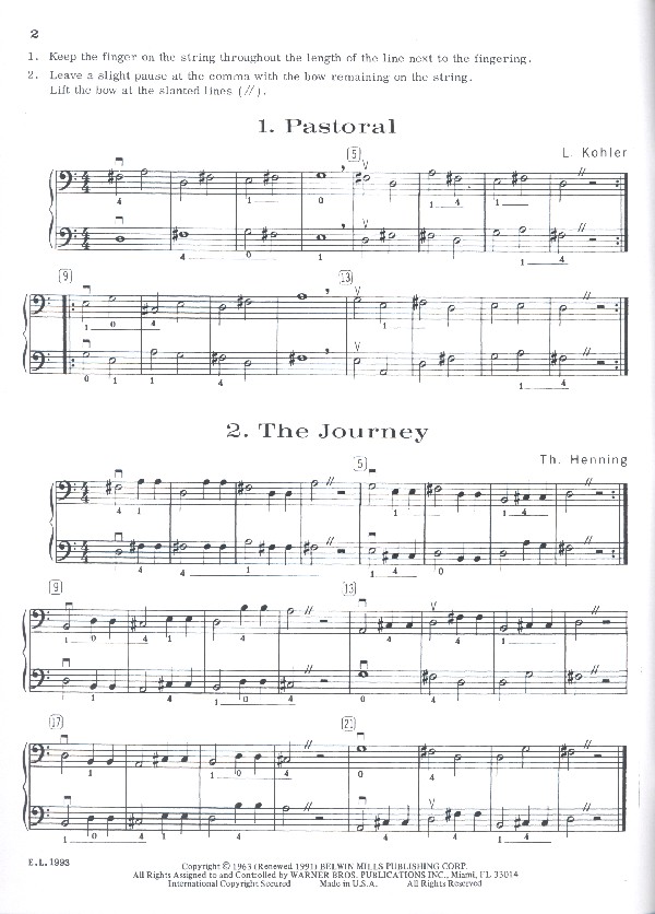 Duets for Strings vol.1 2 basses
