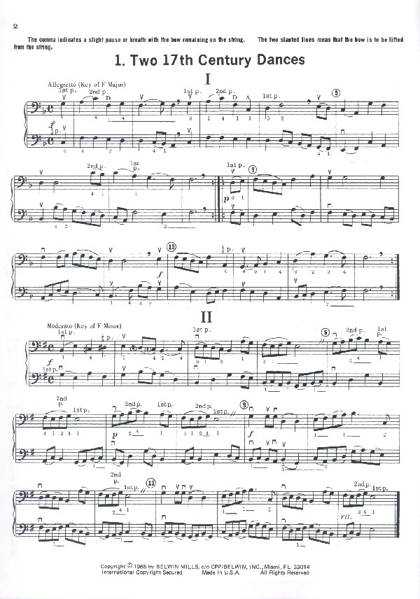 Duets for Strings vol.3 2 basses