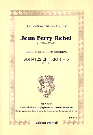 Sonates en trio nos.1-3