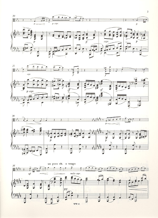 Sonate Nr.1 für Viola und Klavier
