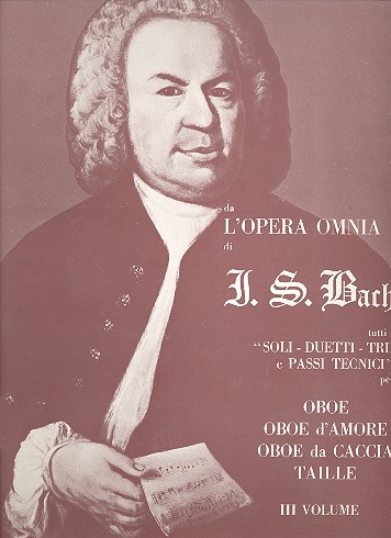 Da l'opera omnia di J.S. Bach Tutti i