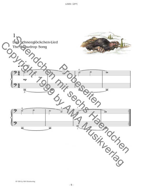 Ständchen mit 6 Händchen