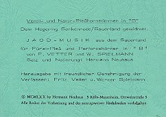 Jagdmusik aus dem Sauerland