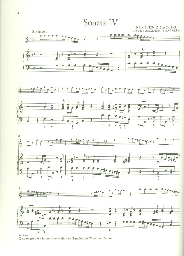 12 Sonaten Band 2 (Nr.4-6)