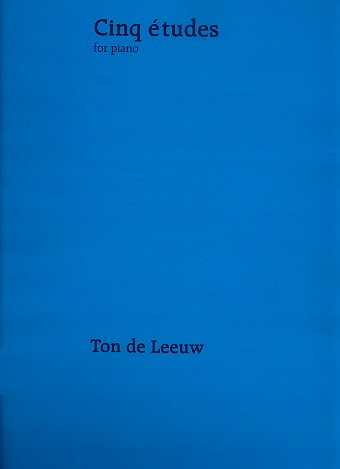 5 Etudes pour le piano
