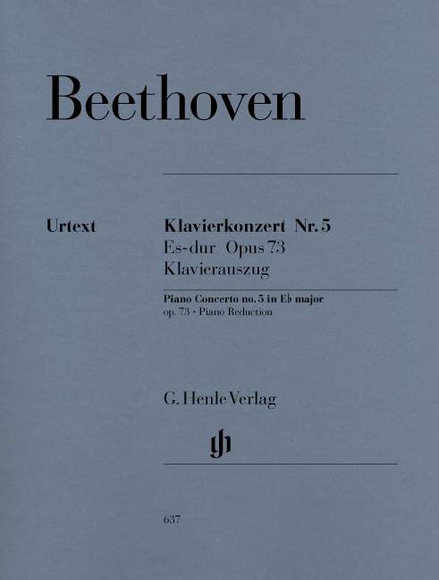 Konzert Es-Dur Nr.5 op.73 für Klavier und Orchester