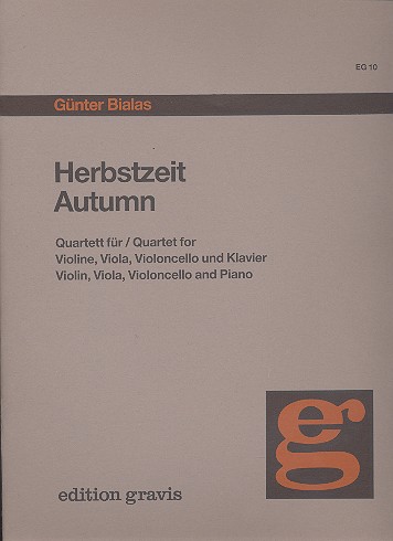 Herbstzeit Quartett für Klavier und Streichtrio