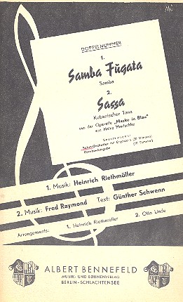 Samba fugata  und  Sassa: