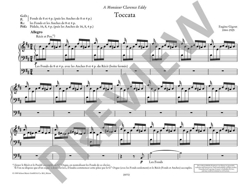 Toccata h-Moll
