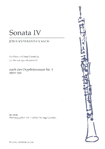 Sonate Nr.4 nach der Orgeltriosonate BWV528