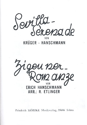 Sevilla-Serenade  und