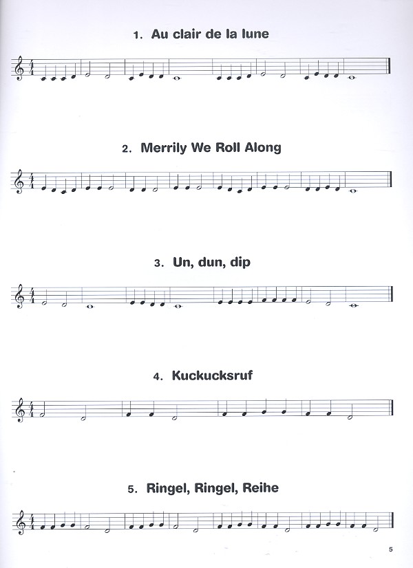 Hören lesen und spielen Band 1