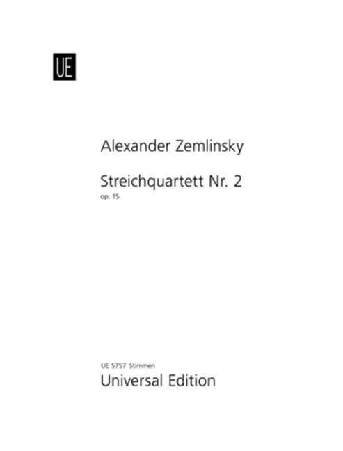 Streichquartett Nr.2 op.15