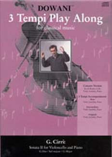 3 Tempi Playalong CD Sonata no.2