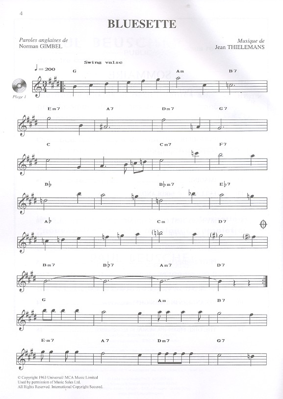 Saxophone alto facile vol.4 (+CD):