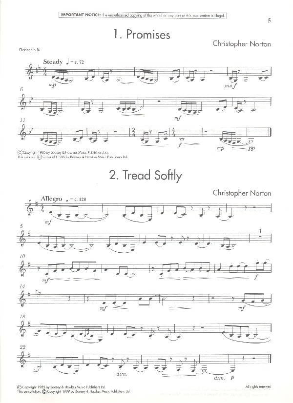Microjazz Clarinet Collection Band 2