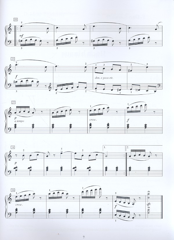 Klavierschule Band 5 Übungsbuch