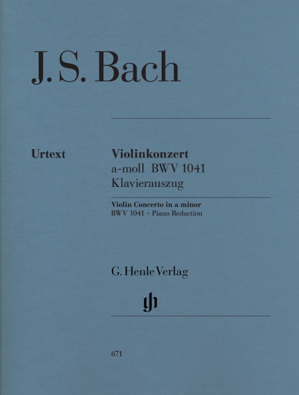 Konzert a-Moll BWV1041 für Violine und Orchester
