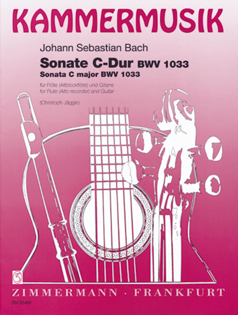 Sonate C-Dur BWV1033 für Flöte