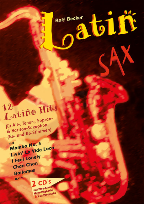 Latin Sax (+ 2 CD's) 