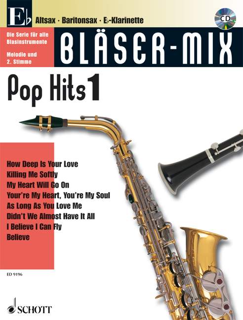 Bläser-Mix (+CD): Pop Hits 1