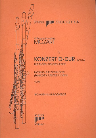 Konzert D-Dur KV314 für Flöte und